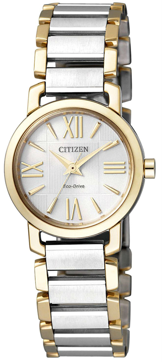 AAA 1:1 Replica Citizen Ladies Watches Silver Dial Eco Drive 23MM EP5884-57A Watch