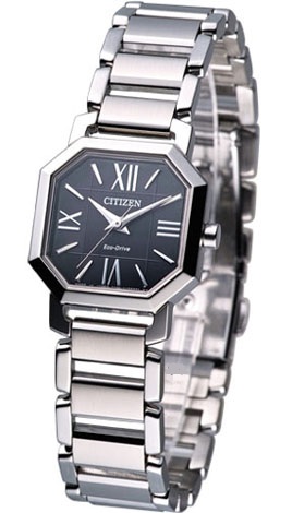 AAA 1:1 Replica Citizen-Eco-Drive Ladies Watches Black Dial Eco Drive 23MM EP5890-54E Watch