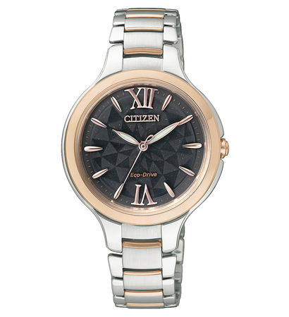 AAA 1:1 Replica Citizen-Eco-drive Ladies Watches Black Dial Eco Drive 33MM EP5996-53H Watch