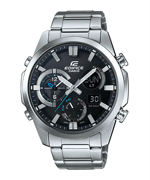 AAA 1:1 Replica Casio-Edifice Mens Watches Black Dial Quartz 49.6 x 45.1MM ERA-500D-1A Watch
