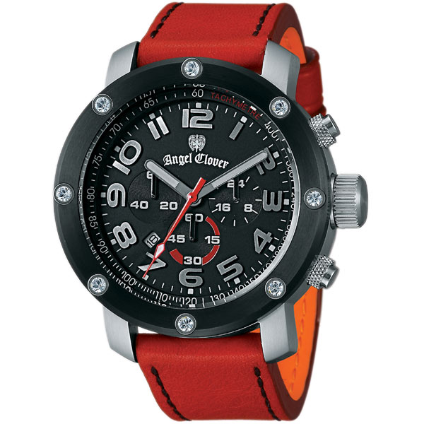 AAA 1:1 Replica Angel-Clover-8ght-Star Mens Watches Black Dial Quartz 46MM ES46SBK-RE Watch