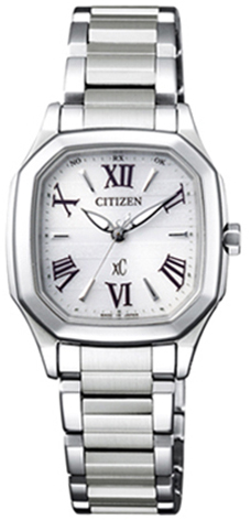 AAA 1:1 Replica Citizen-Xc Ladies Watches Silver Dial Eco Drive 26 x 26MM ES5050-57A Watch