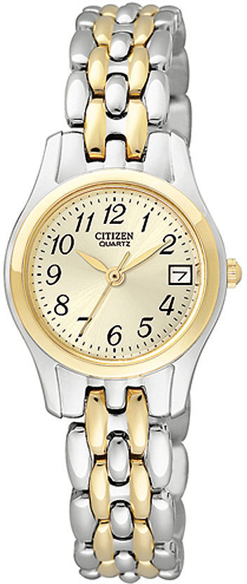 AAA 1:1 Replica Citizen Ladies Watches Gold Dial Quartz 24MM EU2654-52P Watch