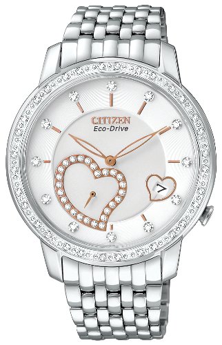 AAA 1:1 Replica Citizen Ladies Watches White Dial Eco-Drive 38MM EV1000-58A Watch