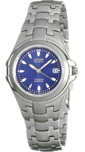AAA 1:1 Replica Citizen-Eco-Drive Ladies Watches Blue Dial Eco Drive 30MM EW0650-51L Watch
