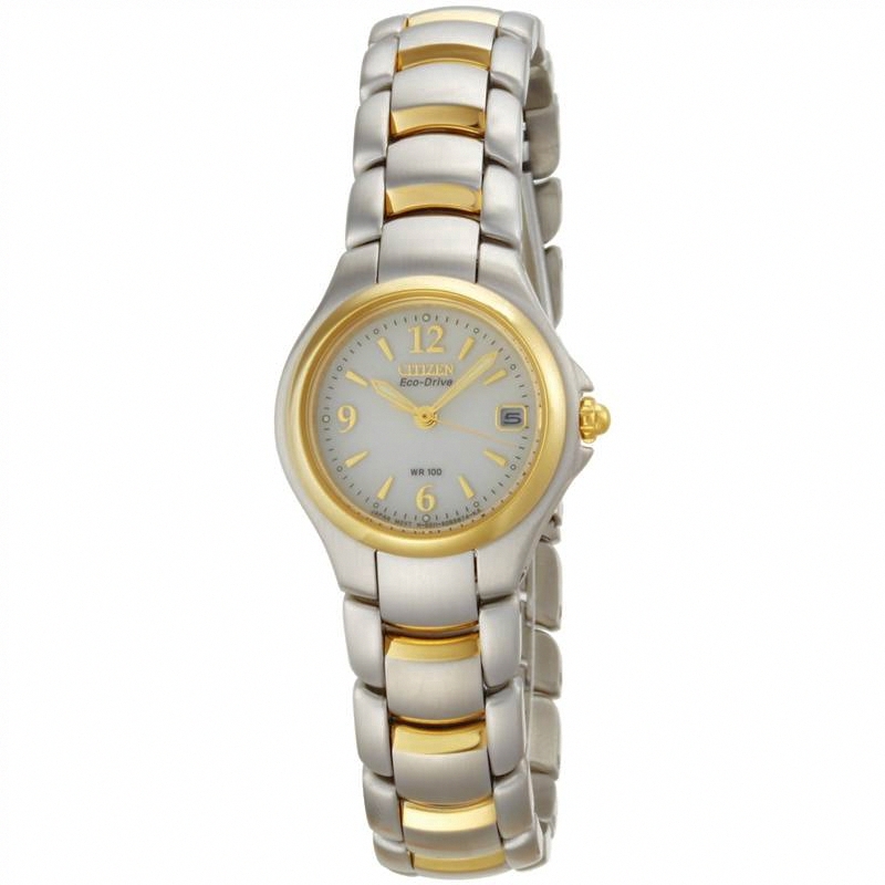 AAA 1:1 Replica Citizen-Eco-Drive Watches White Dial Eco Drive 26MM EW1174-51A Watch