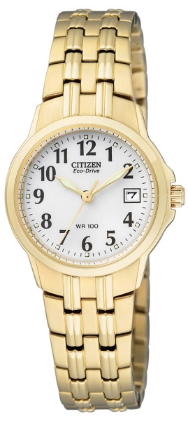 AAA 1:1 Replica Citizen Ladies Watches White Dial Eco Drive 26MM EW1542-59A Watch