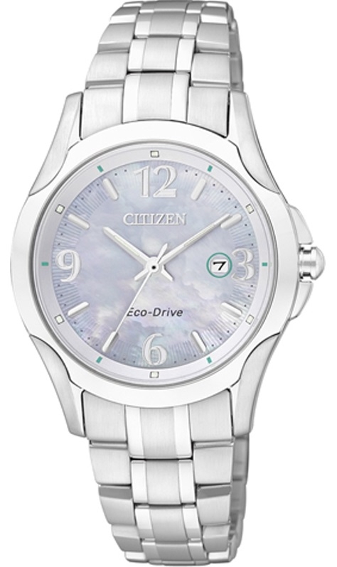 AAA 1:1 Replica Citizen-Eco-drive Ladies Watches Mother Of Pearl Dial Eco Drive 34MM EW1780-51A Watch