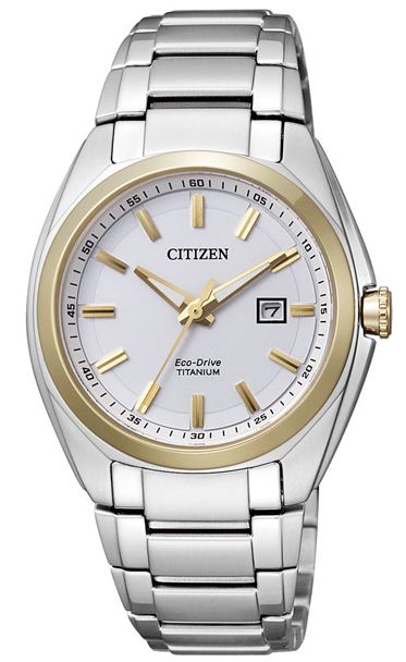 AAA 1:1 Replica Citizen Ladies Watches White Dial Eco Drive 34MM EW2214-52A Watch