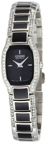 AAA 1:1 Replica Citizen-Eco-Drive Ladies Watches Black Dial Eco Drive 19MM EW9780-57E Watch