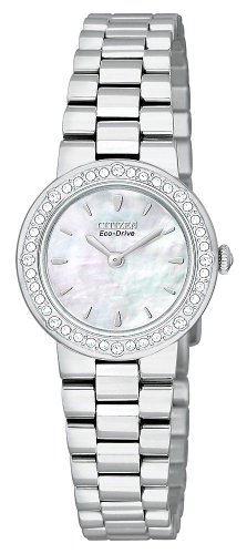 AAA 1:1 Replica Citizen-Eco-Drive Ladies Watches Mother Of Pearl Dial Quartz 23MM EW9820-54D Watch