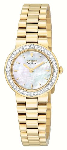 AAA 1:1 Replica Citizen-Eco-Drive Watches Mother Of Pearl Dial Eco Drive 22MM EW9822-59D Watch