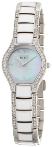 AAA 1:1 Replica Citizen-Eco-Drive Watches Mother Of Pearl Dial Eco Drive 19MM EW9870-72D Watch