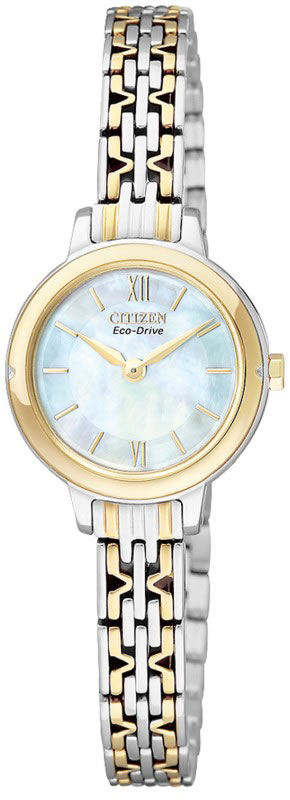 AAA 1:1 Replica Citizen Ladies Watches Mother Of Pearl Dial Eco Drive 26MM EX1024-57D Watch