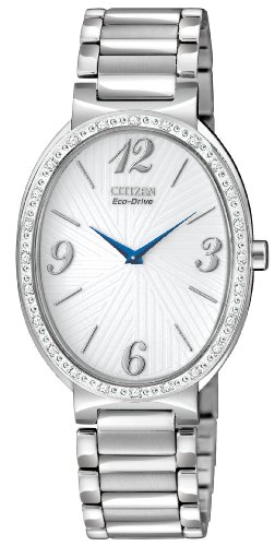 AAA 1:1 Replica Citizen Ladies Watches White Dial Eco Drive 35 x 27MM EX1220-59A Watch