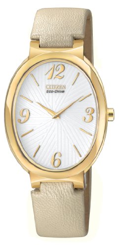 AAA 1:1 Replica Citizen Ladies Watches White Dial Eco Drive 35 x 27MM EX1232-09A Watch