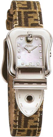 AAA 1:1 Replica Fendi-B-Fendi Ladies Watches Pearl Dial Swiss Quartz 21MM F381242DF Watch