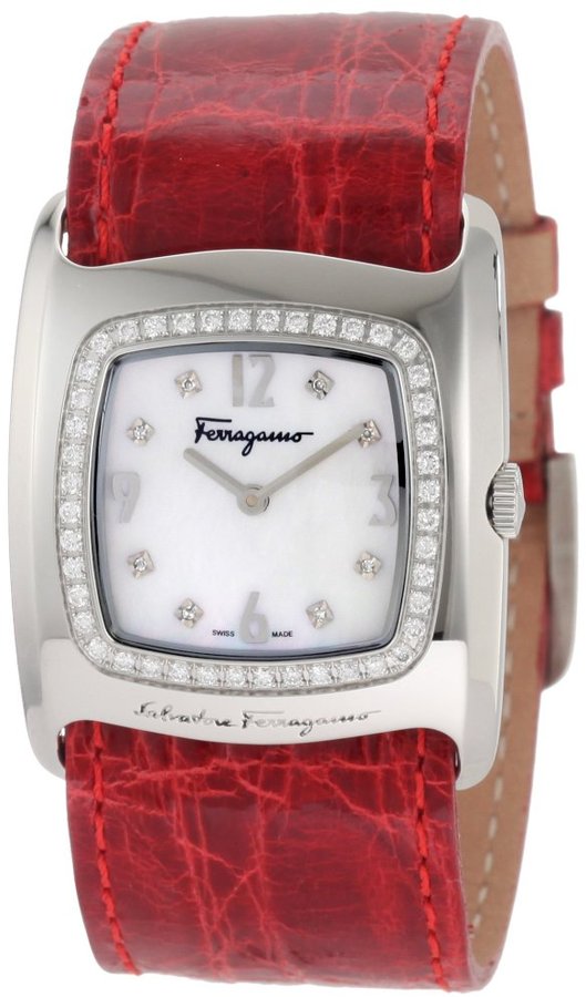 AAA 1:1 Replica Salvatore-Ferragamo-Women Ladies Watches White Dial Quartz 30MM F51SBQ9191I-S800 Watch