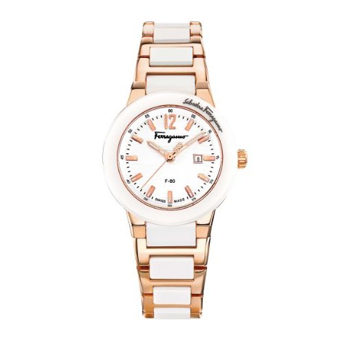 AAA 1:1 Replica Salvatore-Ferragamo-Women Ladies Watches White Dial Quartz 33MM F53SBQ58101-S581 Watch