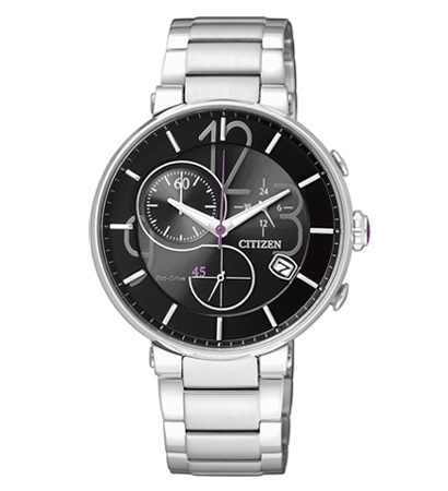 AAA 1:1 Replica Citizen-Eco-Drive Ladies Watches Black Dial Eco Drive 38MM FB1200-51E Watch