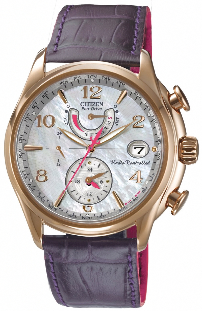AAA 1:1 Replica Citizen-Eco-drive Ladies Watches Mother Of Pearl Dial Eco Drive 39MM FC0003-00D Watch