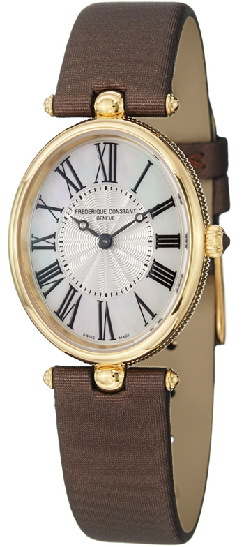 AAA 1:1 Replica Frederique-Constant-Classics-Art-Deco Ladies Watches White Dial Quartz 30x25MM FC-200MPW2V5 Watch