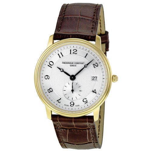 AAA 1:1 Replica Frederique-Constant-Slimline Mens Watches Silver Dial Quartz 37MM FC-245AS4S5 Watch