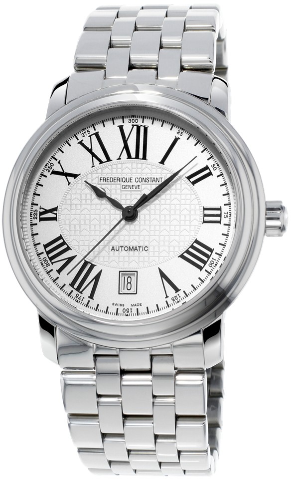 AAA 1:1 Replica Frederique-Constant-Classics Mens Watches Silver Dial Swiss Automatic 40MM FC-303M4P6B2 Watch