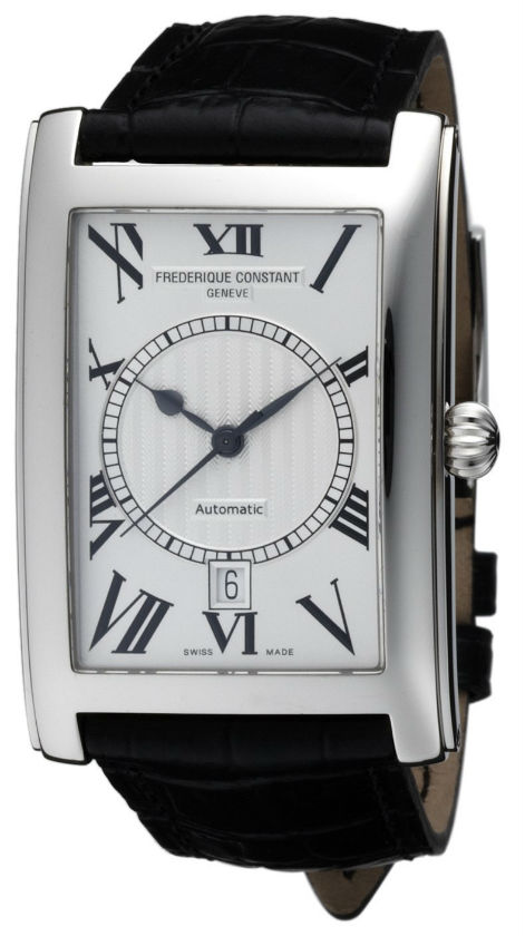 AAA 1:1 Replica Frederique-Constant-Carree Mens Watches White Dial Quartz 47MM FC-303MS4C26 Watch