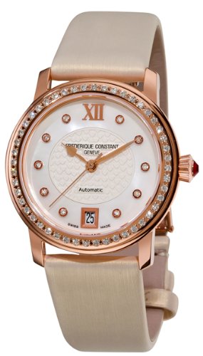 AAA 1:1 Replica Frederique-Constant Ladies Watches Mother Of Pearl Dial Automatic 34MM FC-303WHD2PD4 Watch