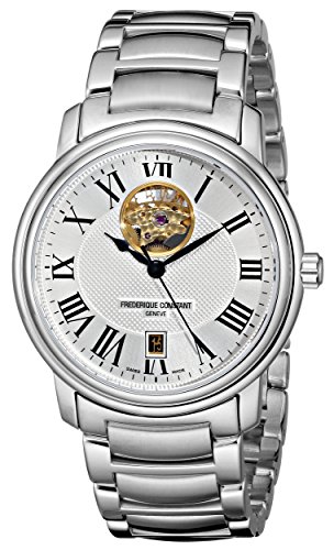 AAA 1:1 Replica Frederique-Constant-Classics-Heart-Beat Mens Watches Silver Dial Automatic 40MM FC-315M4P6B3 Watch