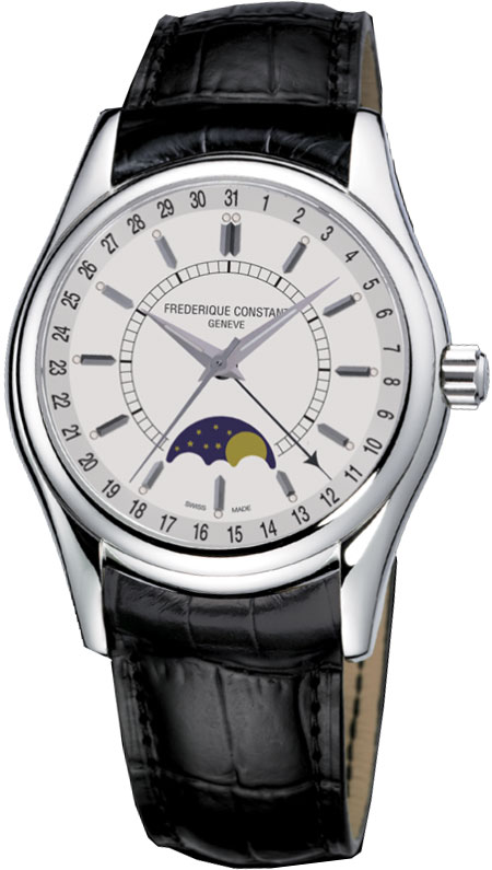 AAA 1:1 Replica Frederique-Constant Mens Watches Silver Dial Automatic 43MM FC-330S6B6 Watch