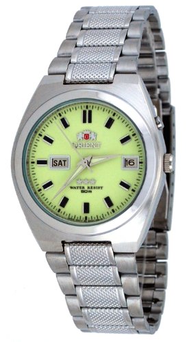AAA 1:1 Replica Orient Mens Watches Lime Dial Automatic Self-wind 37MM FEM5L00QR Watch