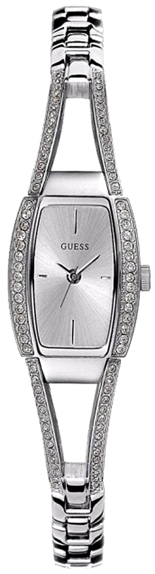 AAA 1:1 Replica Guess Ladies Watches Silver Dial Quartz 18MM G85633L Watch
