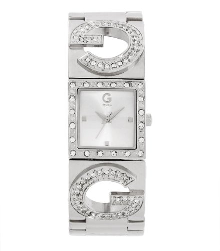 AAA 1:1 Replica Guess Ladies Watches Silver Dial Analog Quartz 22MM G89013L1 Watch