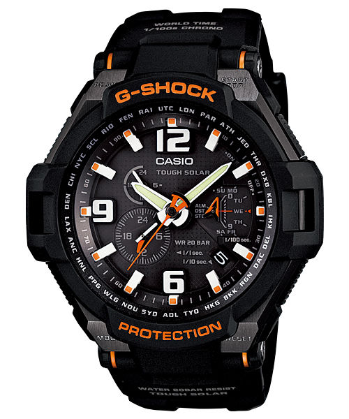AAA 1:1 Replica Casio-G-shock Mens Watches Black Dial Quartz 50.4MM G-1400-1A Watch