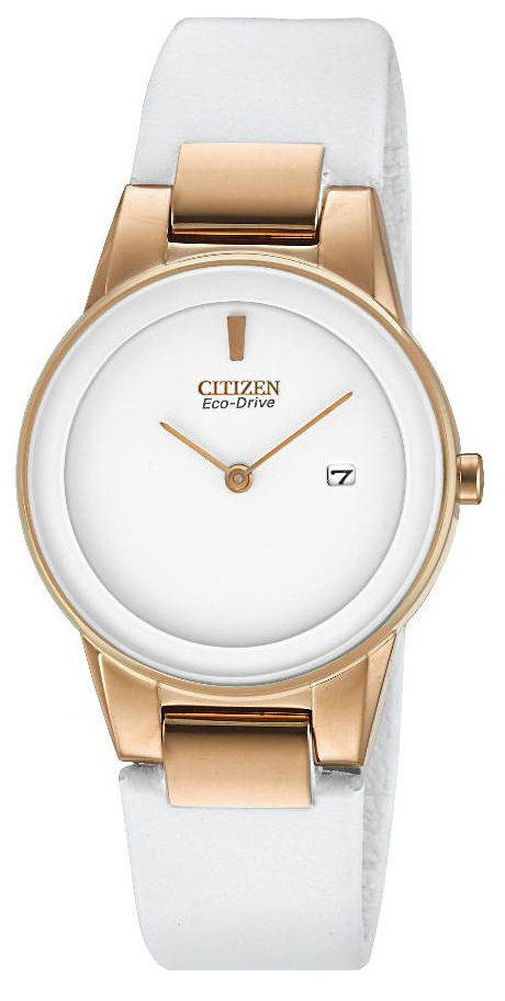 AAA 1:1 Replica Citizen-Eco-drive Ladies Watches White Dial Eco Drive 30MM GA1053-01A Watch