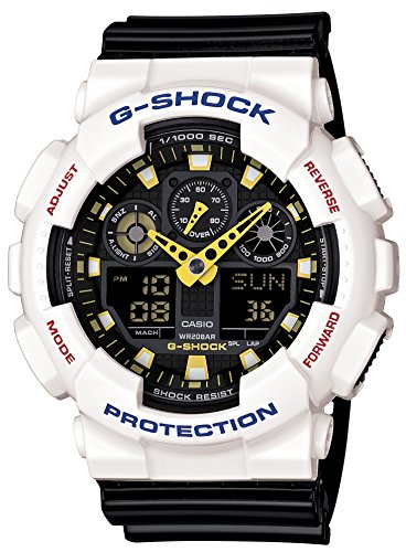 AAA 1:1 Replica Casio-G-shock Mens Watches Black Dial Quartz 55MM GA-100CS-7A Watch