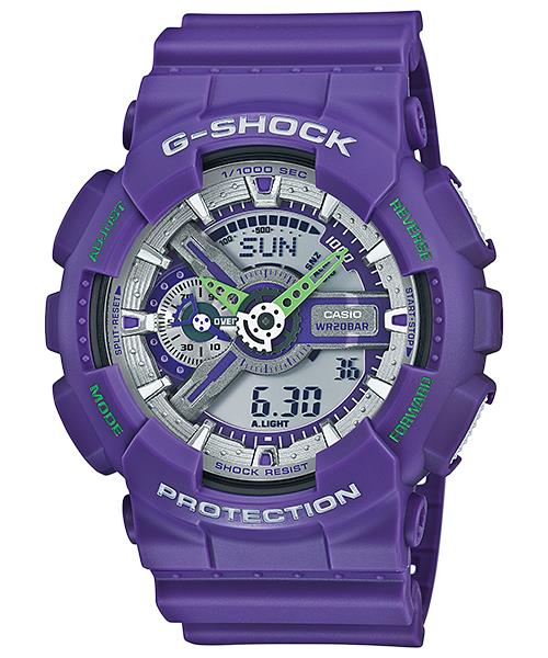 AAA 1:1 Replica Casio-G-shock Mens Watches Silver Dial Quartz 55 x 51.2MM GA-110DN-6A Watch