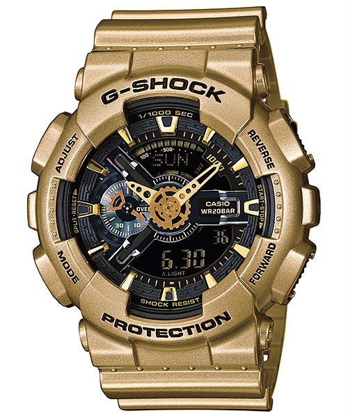 AAA 1:1 Replica Casio-G-shock Mens Watches Black Dial Quartz 55 x 51.2MM GA-110GD-9B Watch