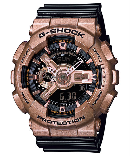 AAA 1:1 Replica Casio-G-shock Mens Watches Black Dial Quartz 55 x 51.2MM GA-110GD-9B2 Watch