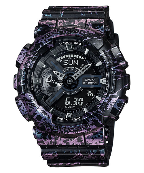 AAA 1:1 Replica Casio-G-shock Mens Watches Black Dial Quartz 55 x 51.2MM GA-110PM-1A Watch