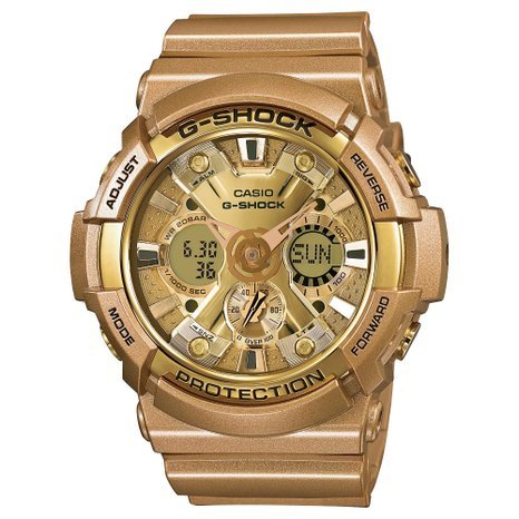 AAA 1:1 Replica Casio Mens Watches Gold Dial Quartz 55.1 x 52.5MM GA-200GD-9A Watch