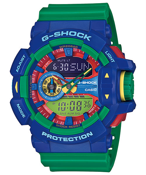 AAA 1:1 Replica Casio-G-shock Mens Watches Multiple Colors Dial Quartz 51.9MM GA-400-2A Watch