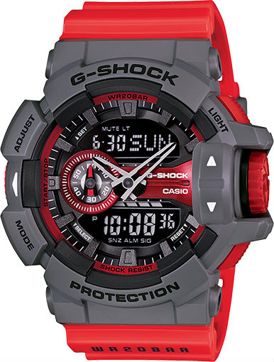 AAA 1:1 Replica Casio-G-shock Mens Watches Black Dial Quartz 55 x 51.9MM GA-400-4B Watch