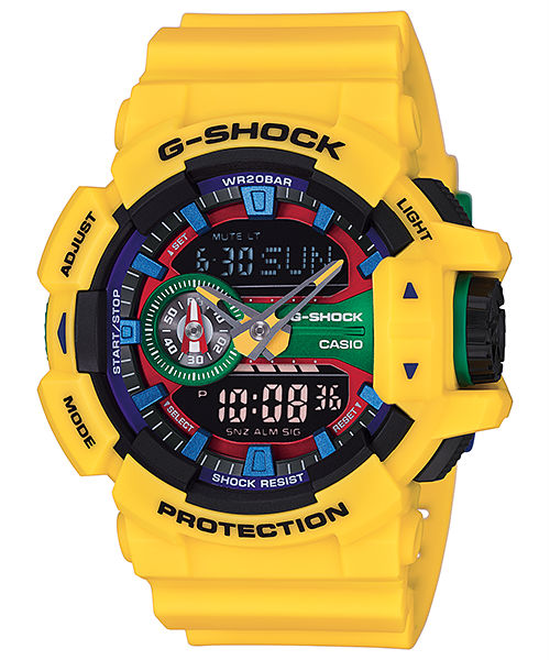 AAA 1:1 Replica Casio-G-shock Mens Watches Multiple Colors Dial Quartz 51.9MM GA-400-9A Watch