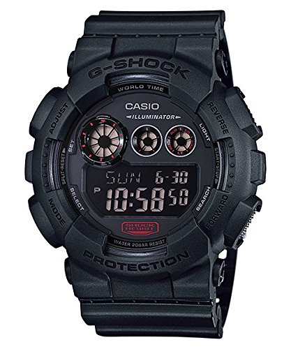 AAA 1:1 Replica Casio-G-shock Mens Watches Black Dial Quartz 55 x 51.2MM GD-120MB-1 Watch