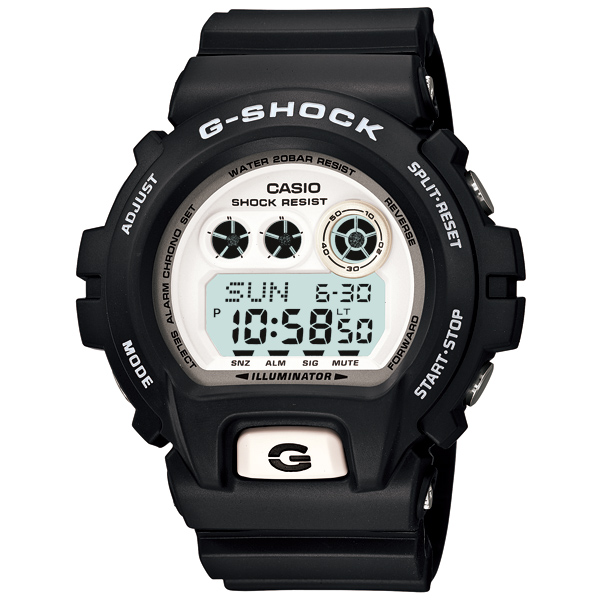 AAA 1:1 Replica Casio-G-shock Mens Watches White Dial Japanese Quartz 53.9MM GD-X6900-7JF Watch