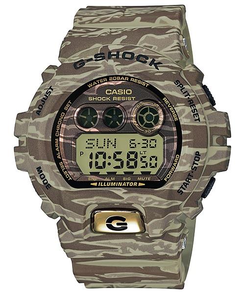 AAA 1:1 Replica Casio-G-shock Mens Watches Camouflage Dial Quartz 57.5 x 53.9MM GD-X6900TC-5 Watch