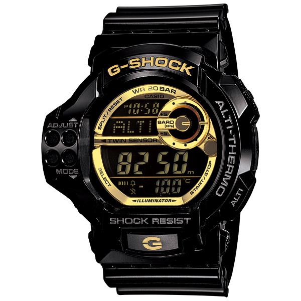 AAA 1:1 Replica Casio-G-shock Mens Watches Black Dial Quartz 55MM GDF-100GB-1JF Watch